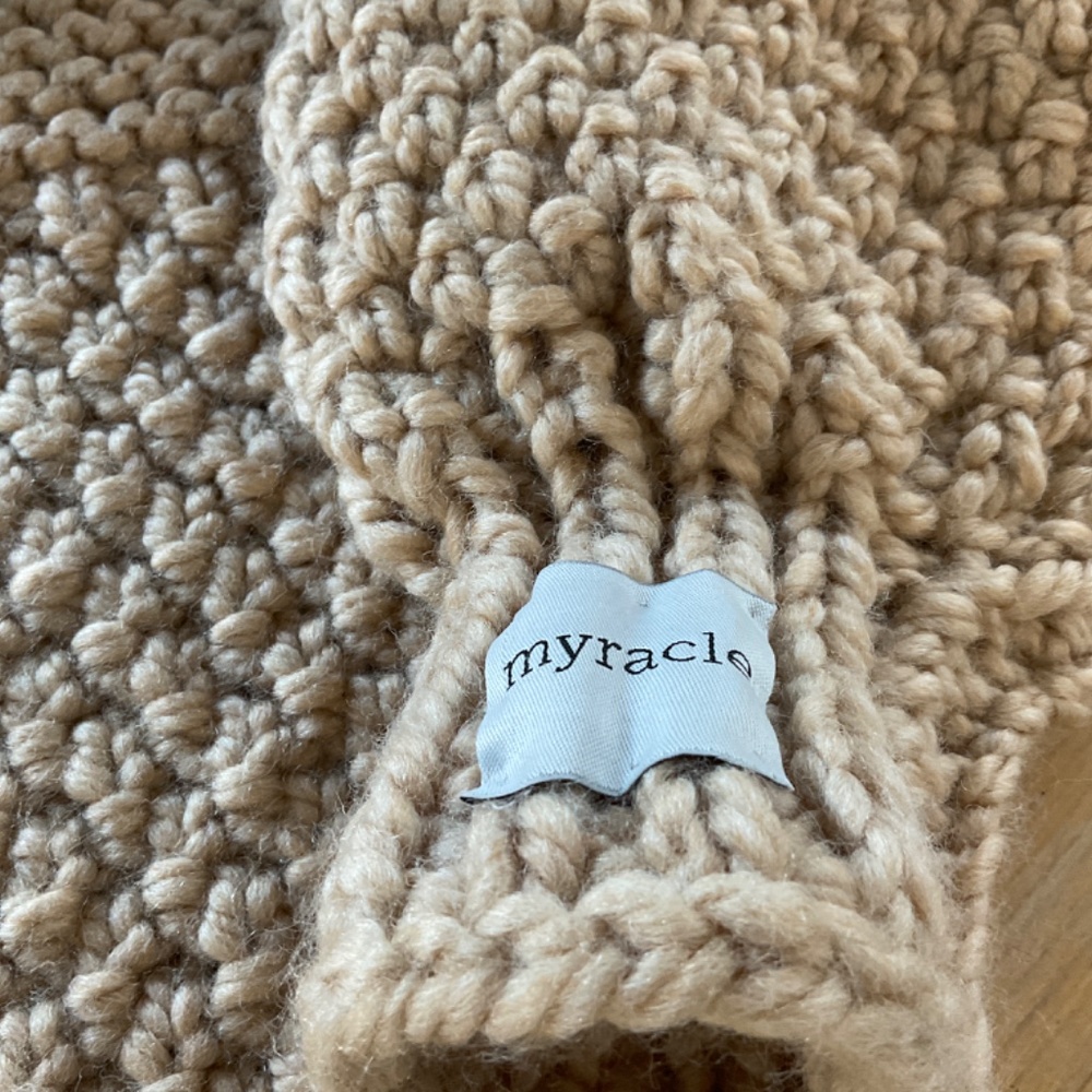 MYRACLE HAND MADE CARDIGAN …BRAND NEW/ 100 PERCENT ACRYLIC - Picture 3 of 9
